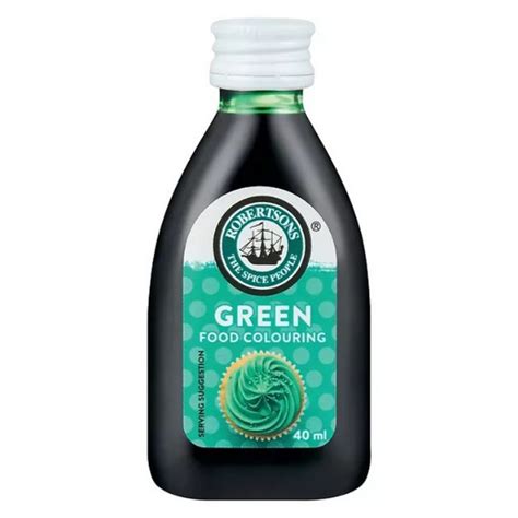 Green Food Colouring 40 ml - cabfoods.co.za