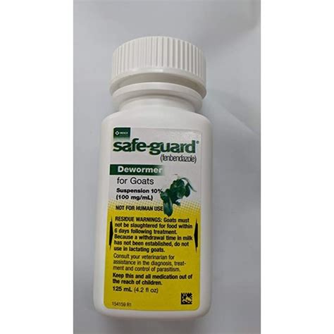 Safe Guard Goat Dewormer 125 Ml