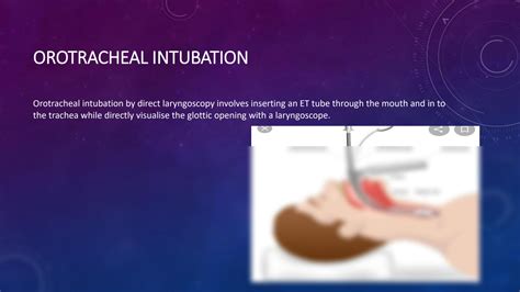 SOLUTION: Orotracheal intubation procedure - Studypool