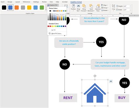 How to Make a Flowchart in Microsoft Word in 2024 - Venngage