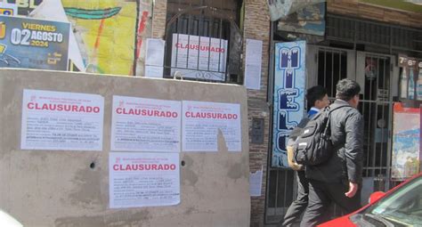 Tacna Clausuran Cantinas Con Fachada De Discoteca Y Restaurante