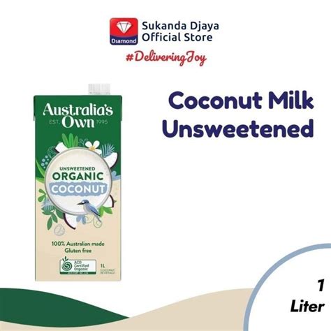 Australias Own Organic Coconut Milk Unsweetened 1 L Lazada Indonesia