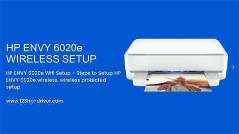 Hp Envy 6020e Setup Wireless Setup Ink Cartridge Install Usb Connection Youtube