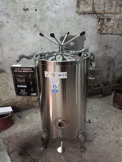 Vertical Autoclave Fully Automatic At Rs Vertical Autoclave In