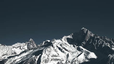 Snow-capped mountains, mountains, snow HD wallpaper | Wallpaper Flare