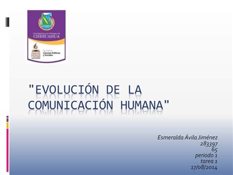 Historia De La Comunicación