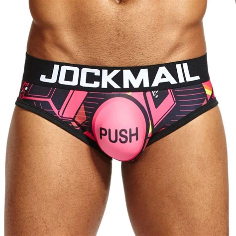 JOCKMAIL Ropa Interior Sexy Gay Para Hombre Calzoncillos Con Estampado Digital Cuecas