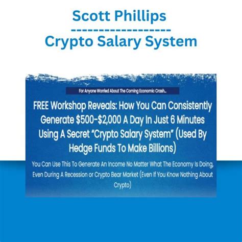 Scott Phillips – Crypto Salary System