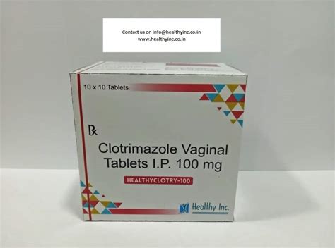 Clotrimazole Vaginal Tablets Healthy Inc