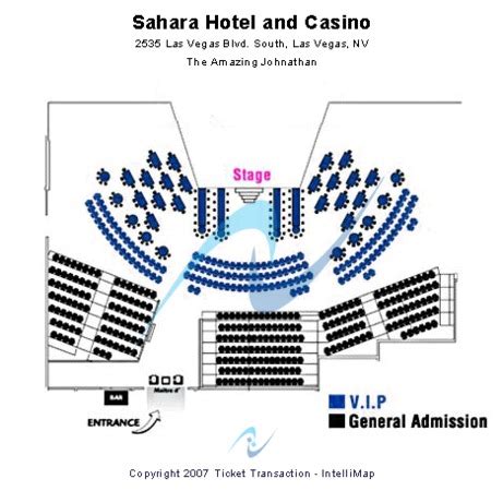 Sahara Theater - Sahara Hotel & Casino Tickets in Las Vegas Nevada ...