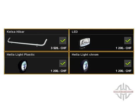 Lightbar Kelsa For Euro Truck Simulator 2