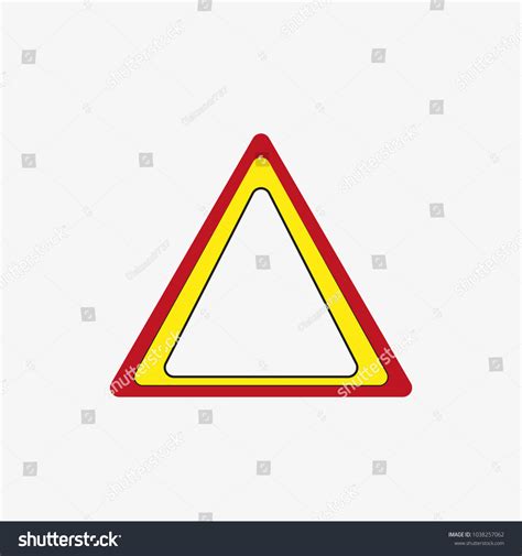 Emergency Stop Sign Stock Vector Royalty Free 1038257062