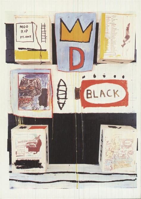 At Auction Jean Michel Basquiat Jean Michel Basquiat Black Front