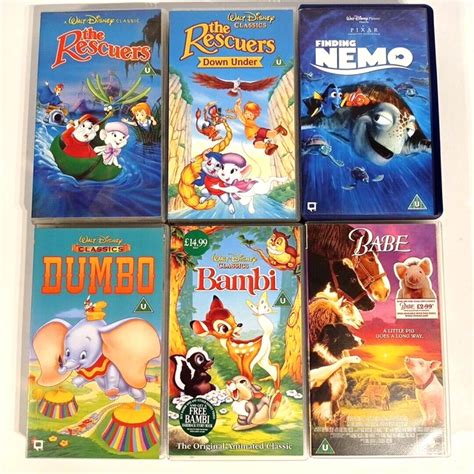 DISNEY VHS TAPE Bundle X5 Babe Walt Disney Classics Excellent Condition PAL 9 99 PicClick UK