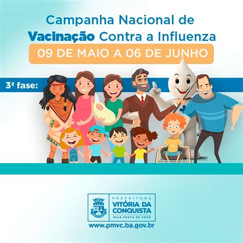 Campanha de Vacinação contra a Influenza confira alterações na