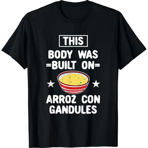 Puerto Rican Arroz Con Gandules Puerto Rico Proud Cotton T Shirt