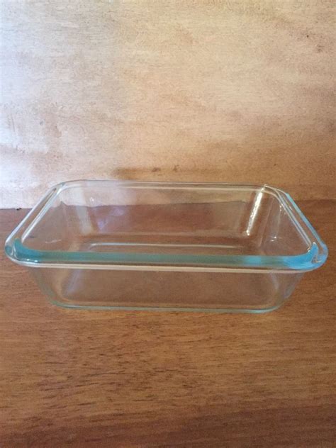 Pyrex Clear Glass Rectangular Dishbowls 2 Cup Capacity 8602 Free