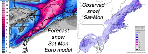 The European model had a horrendous forecast for weekend East Coast ...