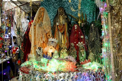 Santa Muerte And Jesus Malverde Gain Popularity Among Latino Catholics