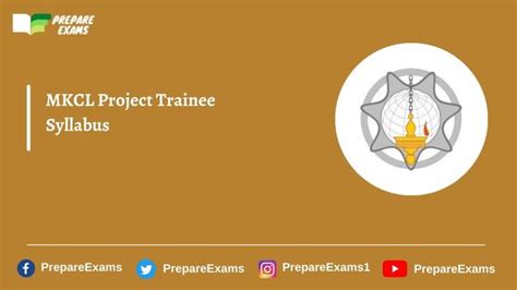 Mkcl Project Trainee Syllabus 2022 Pdf Download Check Exam Pattern