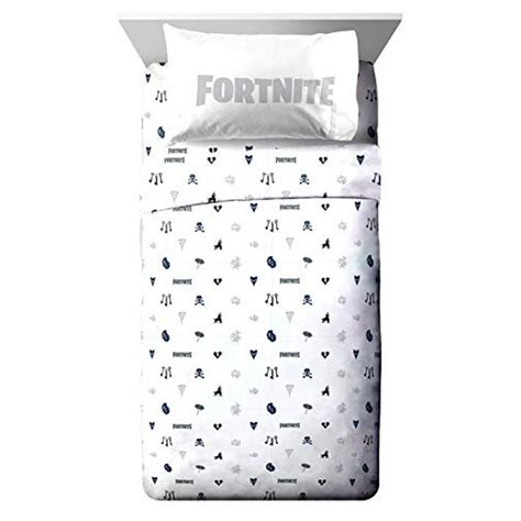 Fortnite Neon Stripe Twin XL Sheet Set - 3 Piece Set Super Soft and Cozy Kid?s Bedding - Fade ...