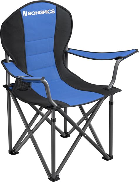 Songmics Silla Camping Plegable Con C Modo Asiento De Esponja