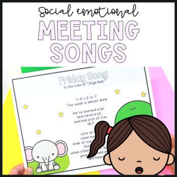 Circle Time Songs SEL Morning Meeting Days of the Week Songs | TpT