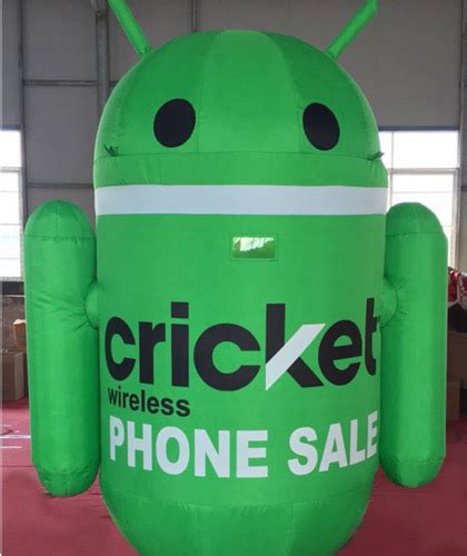 Android Cricket Phone Sale Inflatable Costume