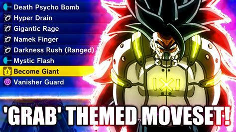 Full Grab Themed Moveset Dragon Ball Xenoverse 2 YouTube