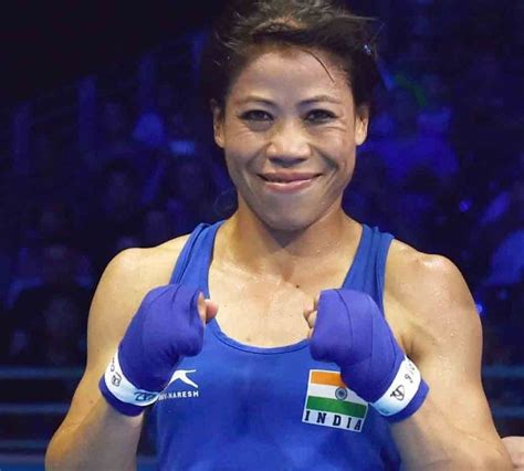 That Is A Total Knockout Mary Kom Crowned Best Female Athlete In Asia