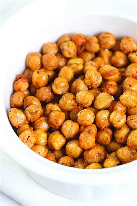 Crispy Roasted Air Fryer Chickpeas • Now Cook This!