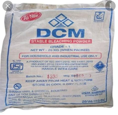 Dcm Brand Bleaching Powder At Rs 16 Kg DCM Shriram Bleaching Powder