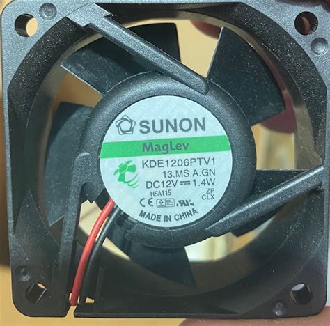 KDE1206PTV1 13 MS A GN FAN AXIAL 60X25MM 12VDC Tomark Electronics Ltd