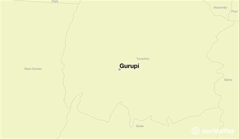 Where Is Gurupi Brazil Gurupi Tocantins Map Worldatlas