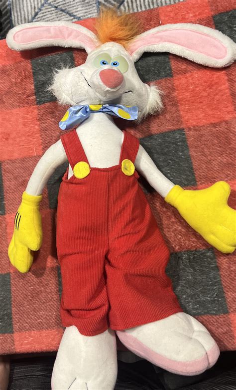 Mavin Playskool Who Framed Roger Rabbit Plush Stuffed Animal 18 Tall