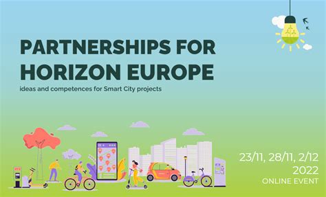 Partnerships For Horizon Europe Smart City Projects About The Event