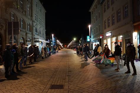 Bamberg Gleich Zwei Corona Demos In Der Innenstadt Polizei Zieht