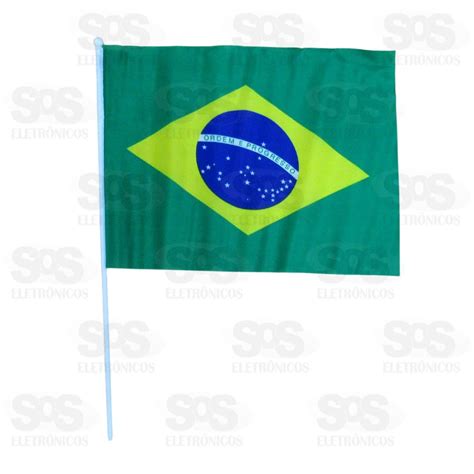 Bandeira Do Brasil Grande X Cm Simples