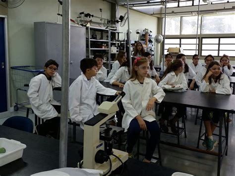 Alunos Experimentam Laboratório De Física Em Aula Prática De Ciências