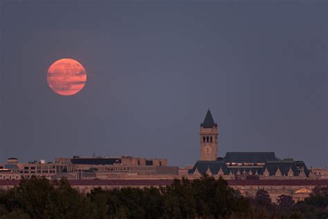 Moonrise Washington Dc Colors Rphotocritique