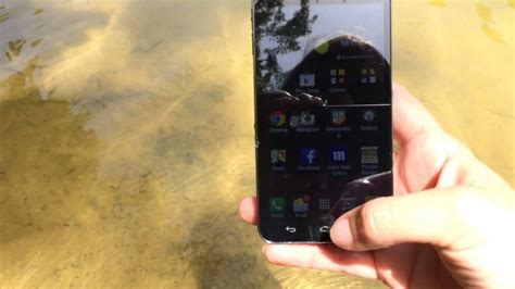 Kyocera Hydro Vibe Lake Waterproof Test Youtube