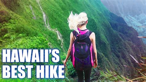 The Best Hike In Oahu Hawaii The Ka Au Crater Hike Waterfalls And A