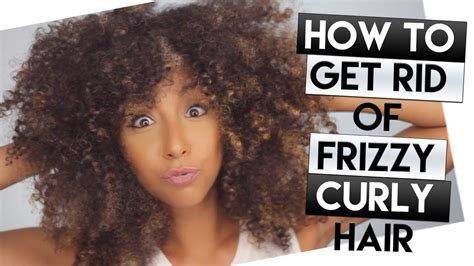 How To Get Rid Of Frizzy Curly Hair My Hair With No Product