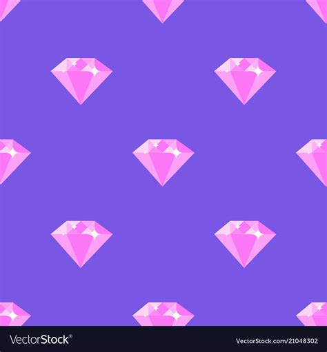 Diamond pattern on purple background Royalty Free Vector