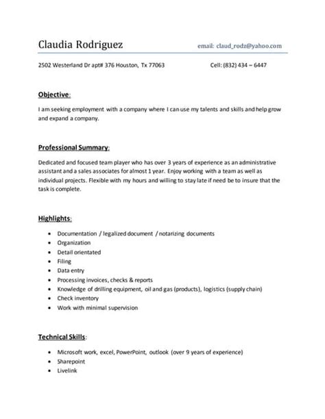 Claudia Rodriguez Resume Pdf