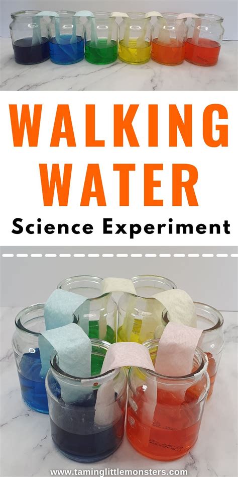 Walking water experiment – Artofit