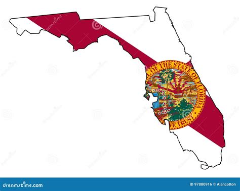 Florida State Outline Svg