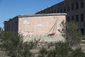 A Former City On A Former Island Behold The Ruins Of Aralsk The Site