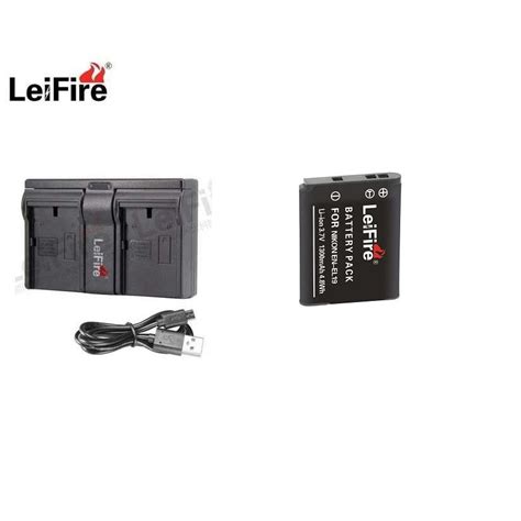 Leifire Lithium Ion Battery Pack For Nikon En El Sony Np Bj With