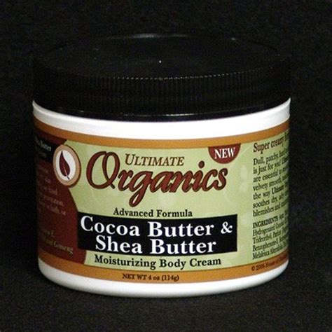 Africas Best Ultimate Originals Cocoa Butter And Shea Butter Moisturizing Body Cream